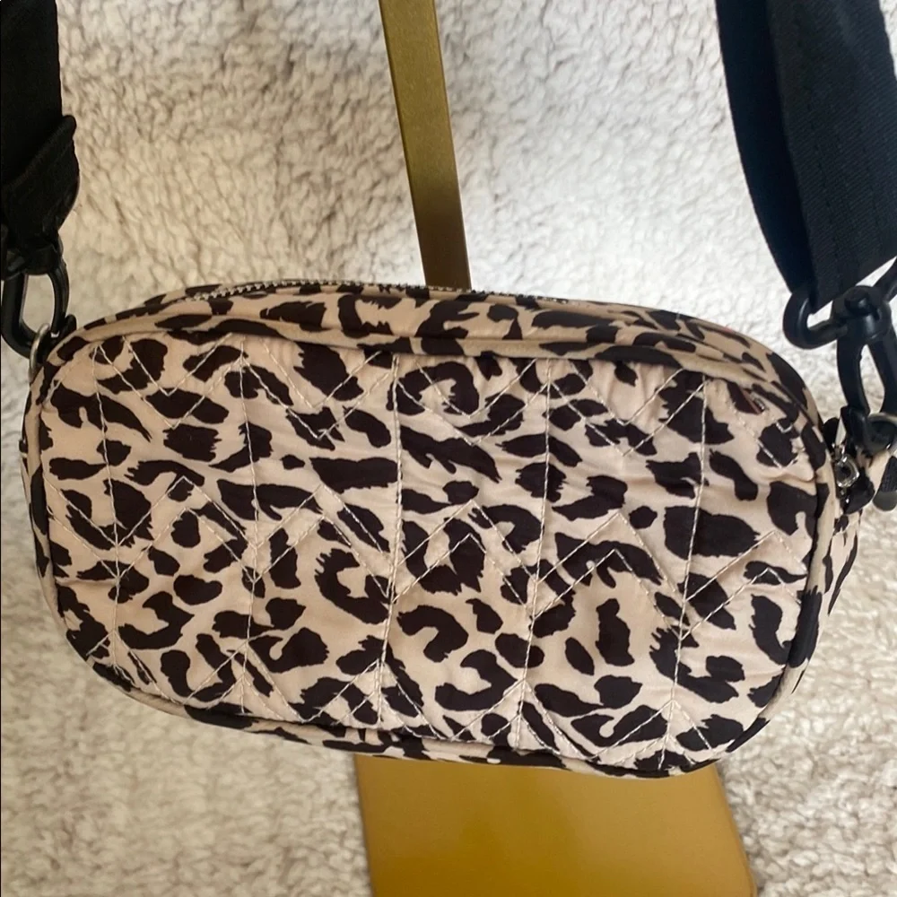 Zara Black Leopard Print  Bag